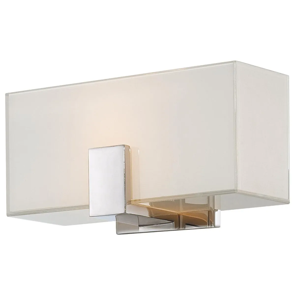 10 in. Wall Light Polished Nickel finish