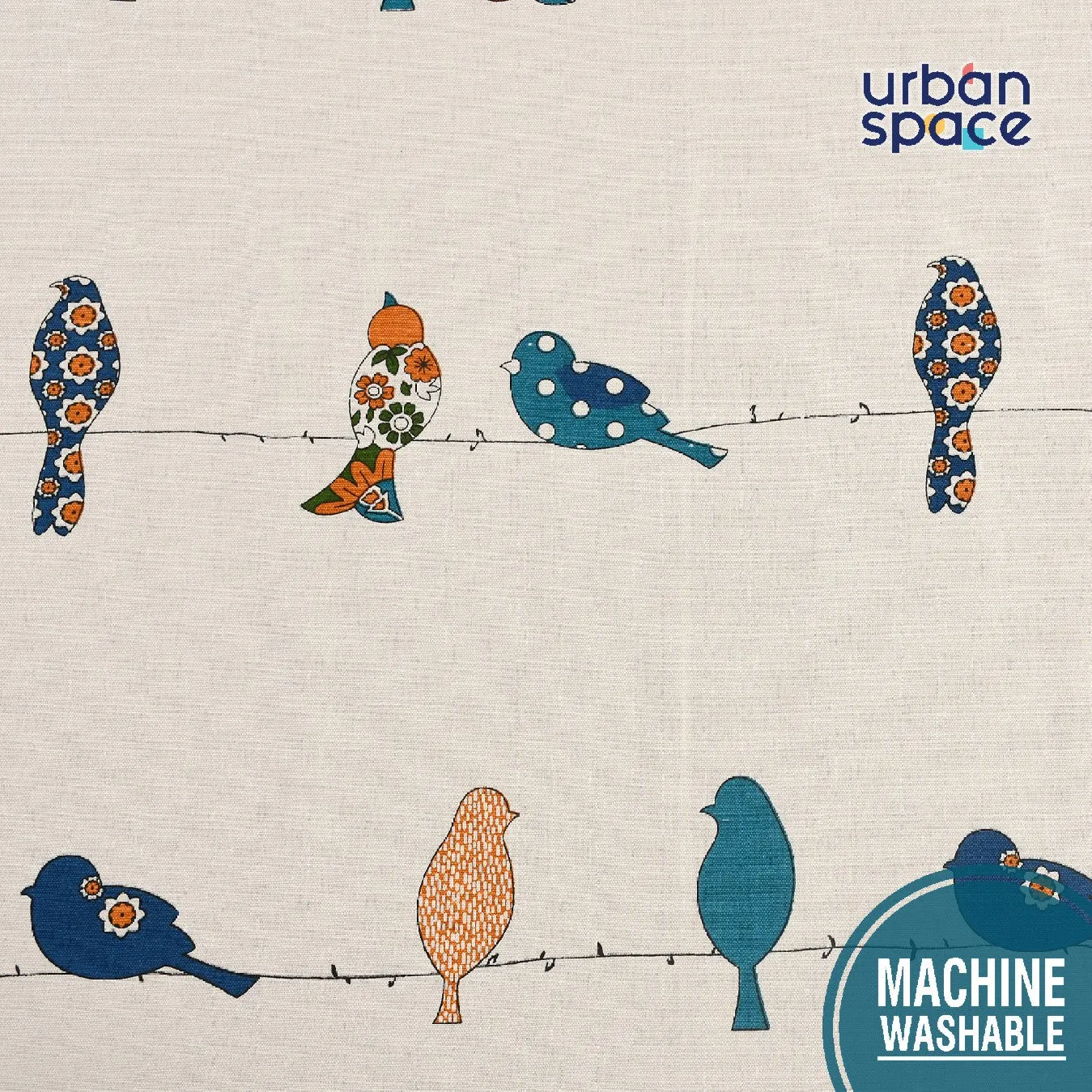 100% Cotton Table runner For 4 or 6 seater Dining / Centre Table - Humming bird