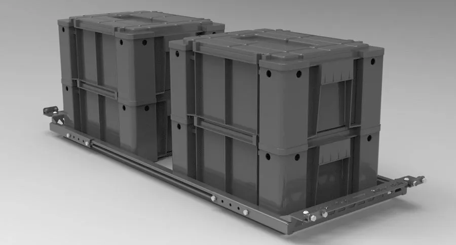 Alu-Cab Explorer Canopy Ammo Box Slide