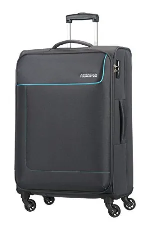 American Tourister Funshine 4 Roues 66/24 Valise, 66 cm, 63,5 L, Sparkling Graphite