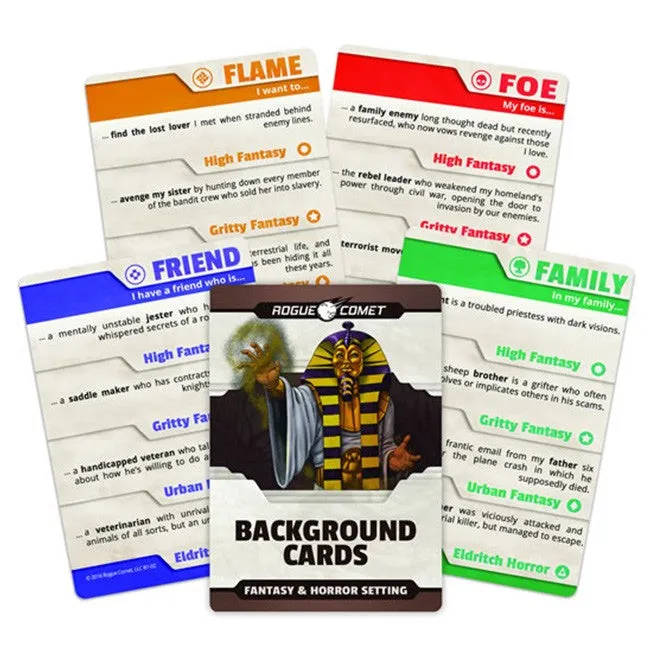 Background Cards Fantasy/Horror Setting