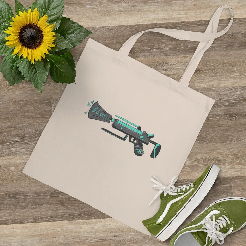 Blue Gun Tote Bag