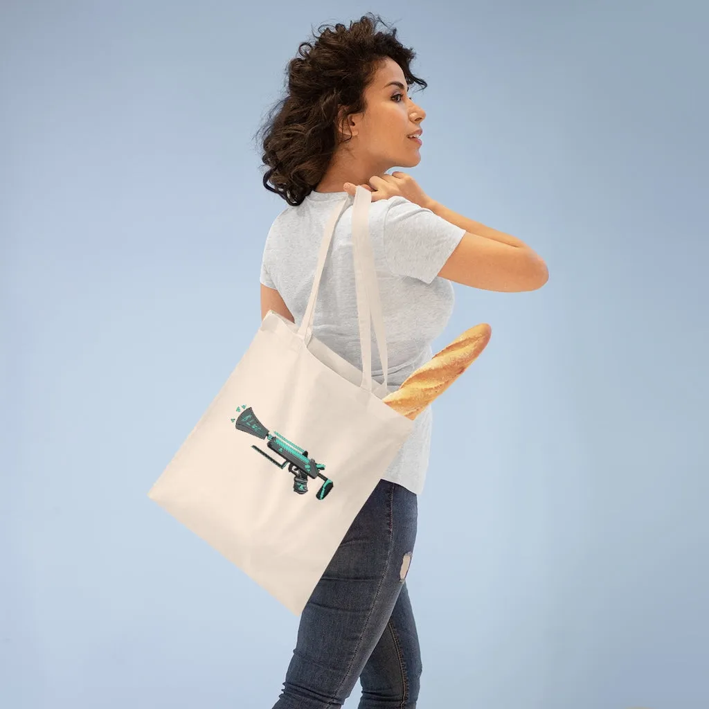 Blue Gun Tote Bag