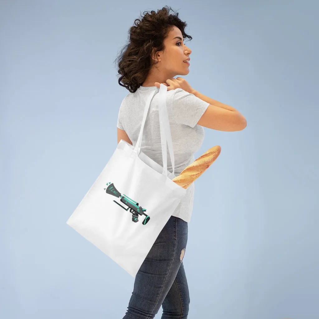 Blue Gun Tote Bag