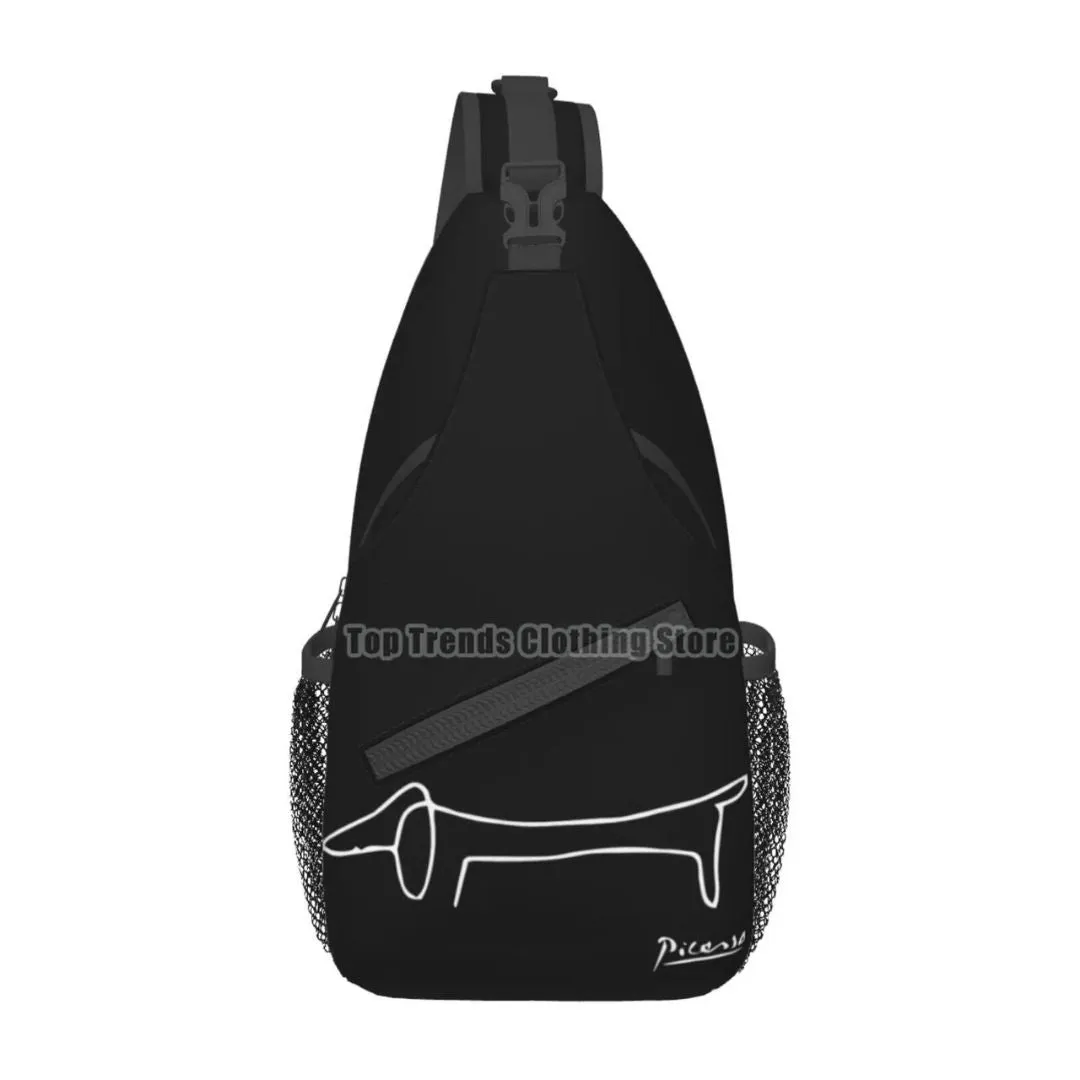 Dachshund Crossbody Sling Backpack