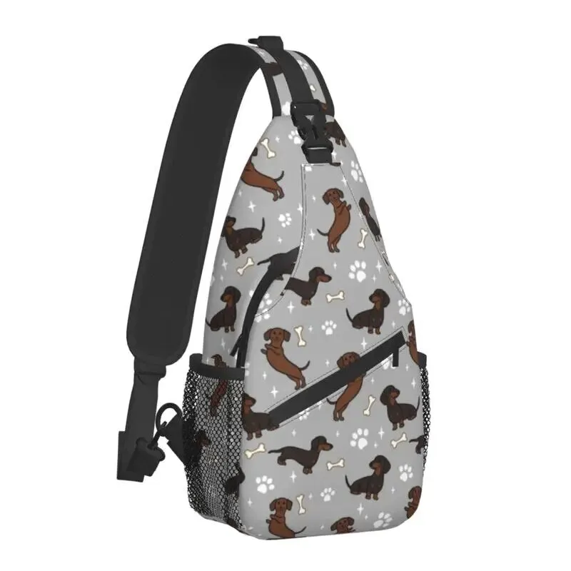 Dachshund Crossbody Sling Backpack