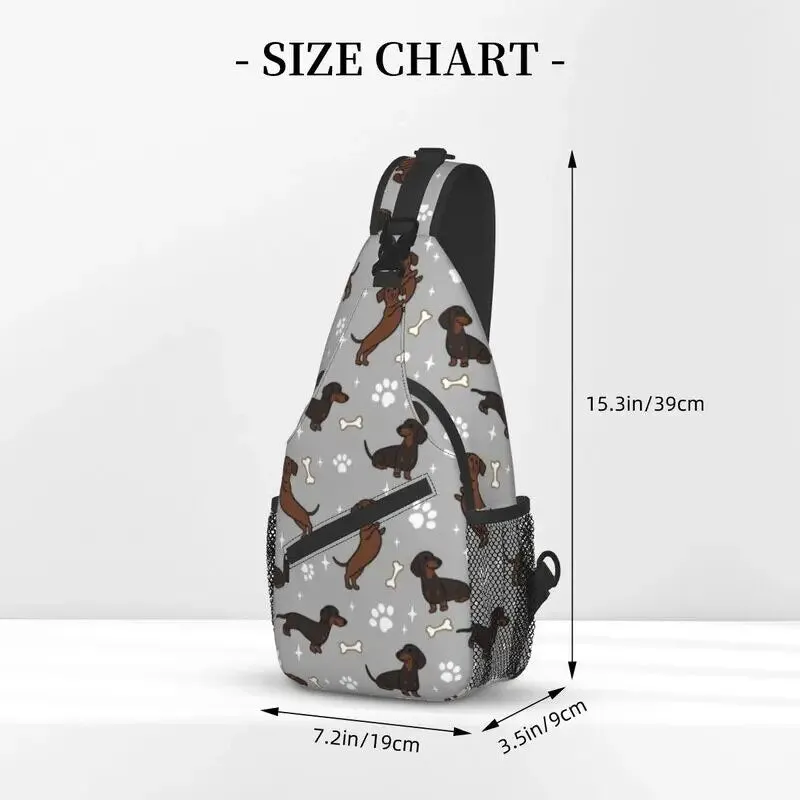Dachshund Crossbody Sling Backpack