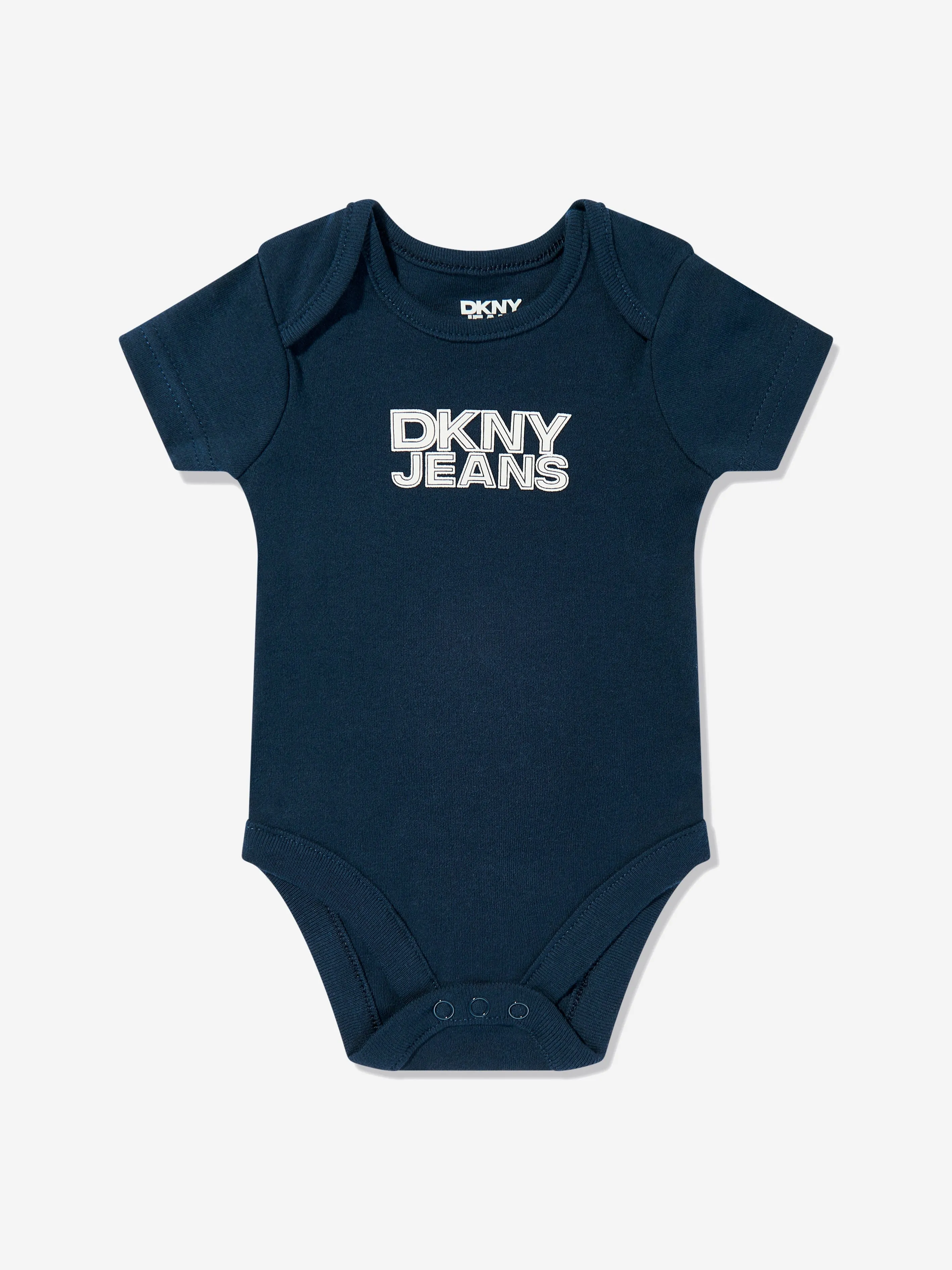 DKNY Baby Boys 5 Piece Babygrow Set in Navy
