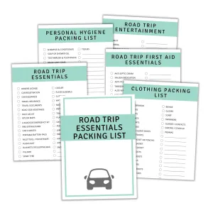 Family Road Trip Packing List