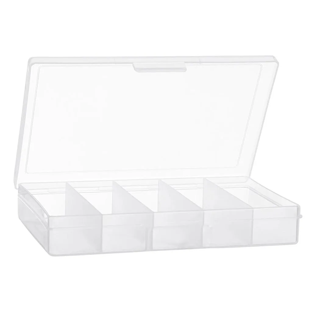 Fischer Storage Box 5 Compartments Clear 1H-030