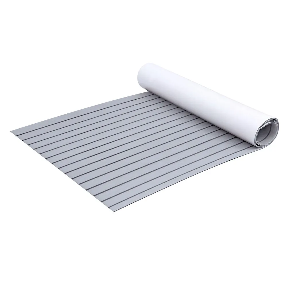 Foam Boat Flooring Mat Decking Sheet 240x90x0.6cm Light Grey