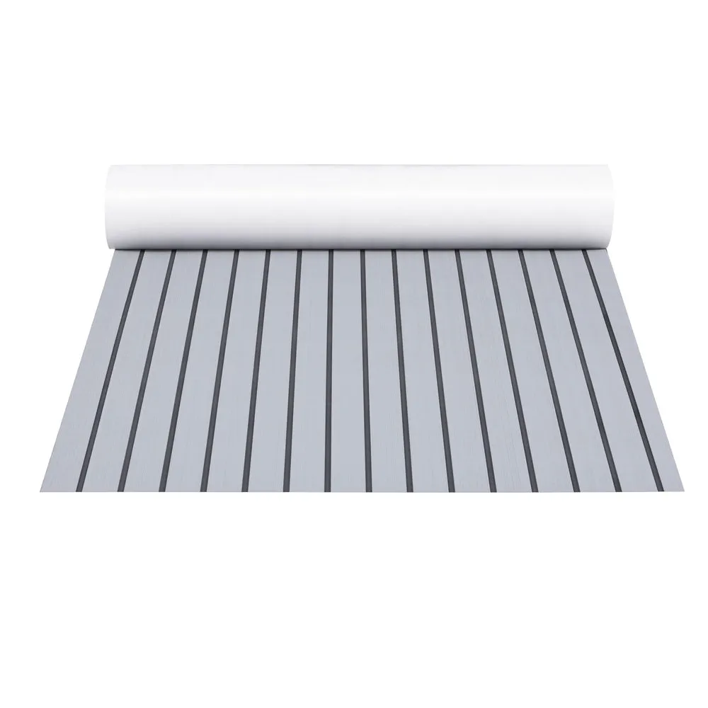 Foam Boat Flooring Mat Decking Sheet 240x90x0.6cm Light Grey