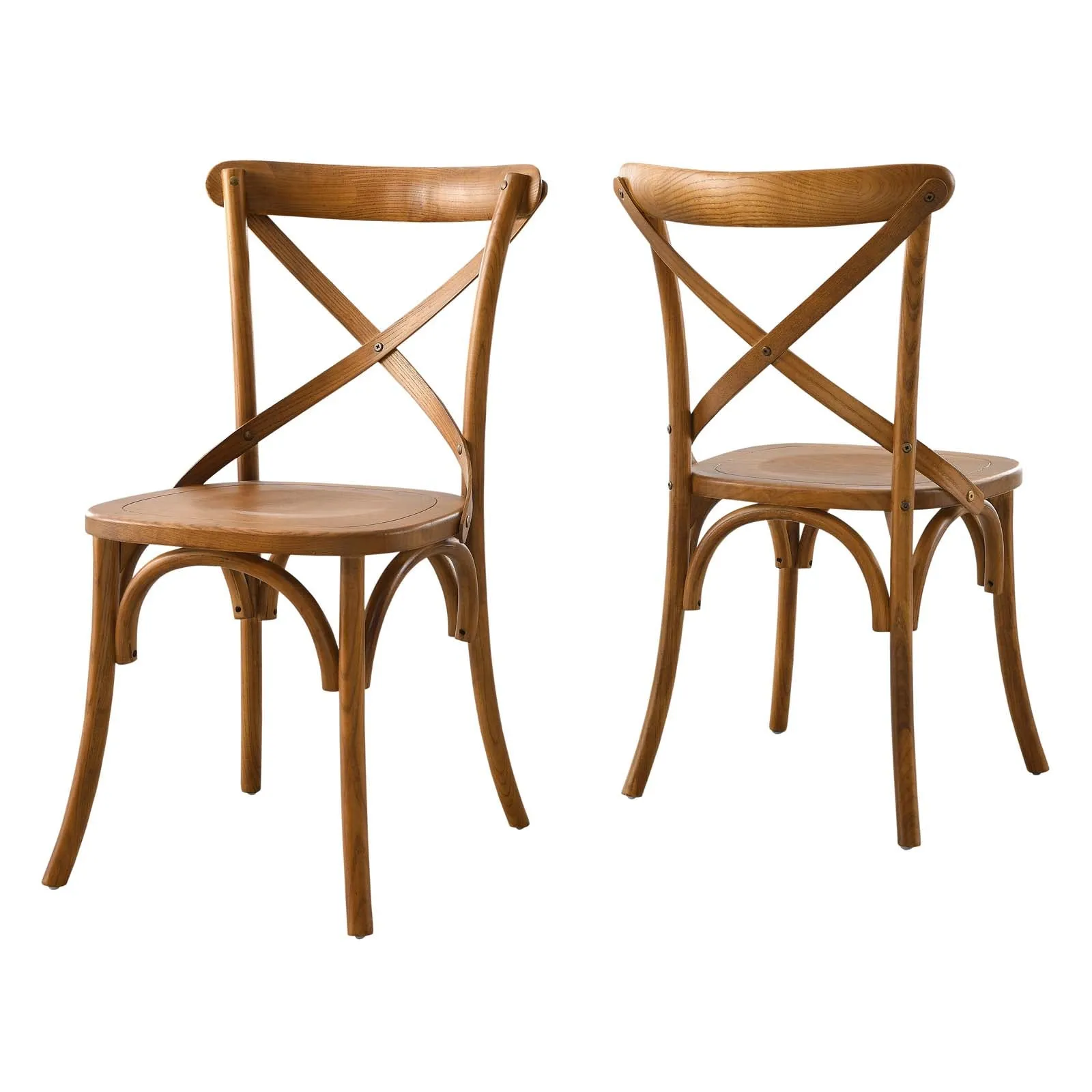 Gear Dining Side Chair Walnut EEI-5564-WAL