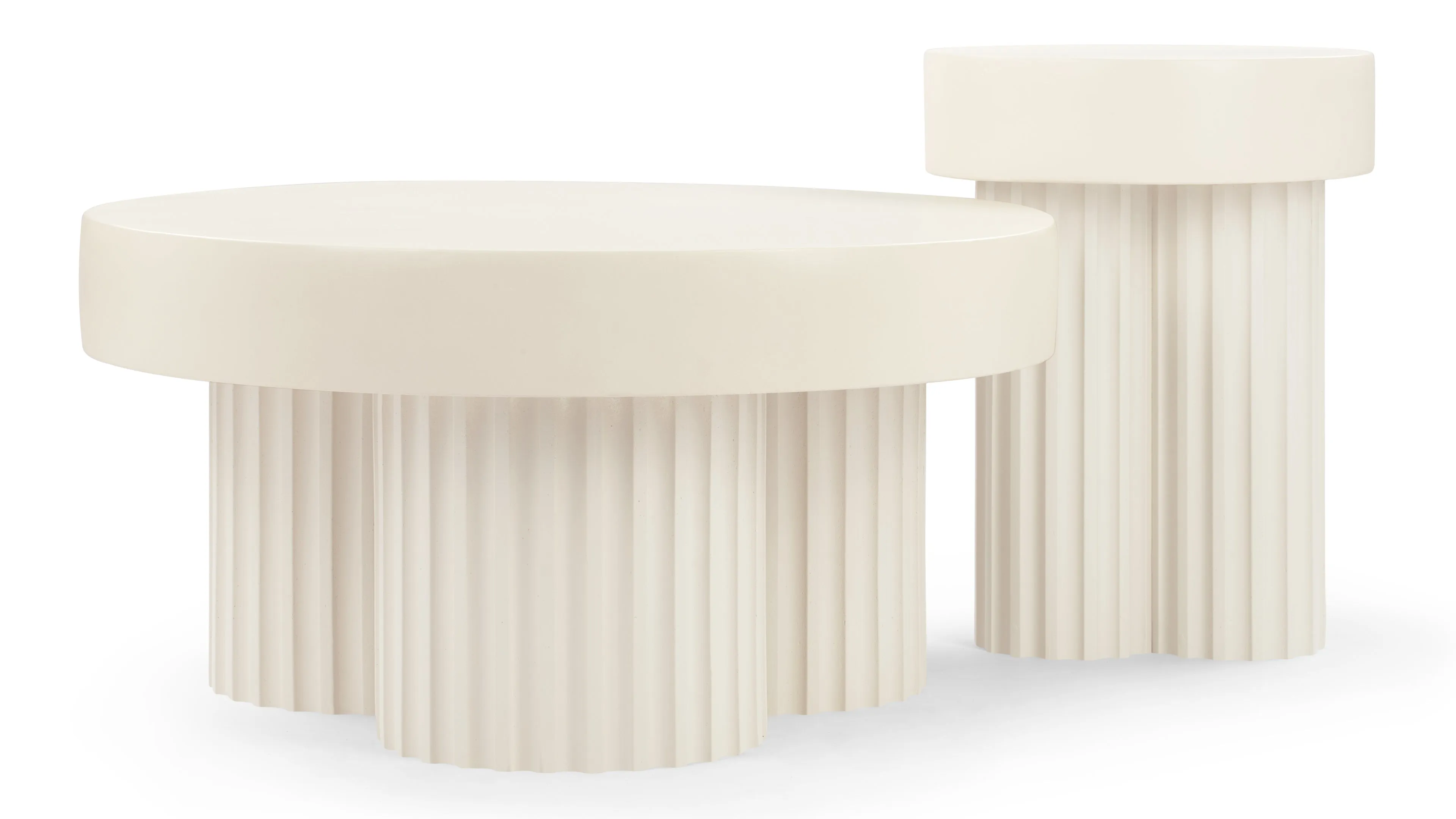 Gear - Gear Coffee Table, Alabaster Concrete