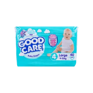GOOD CARE BABY DIAPER LARGE 4 - 40PCS