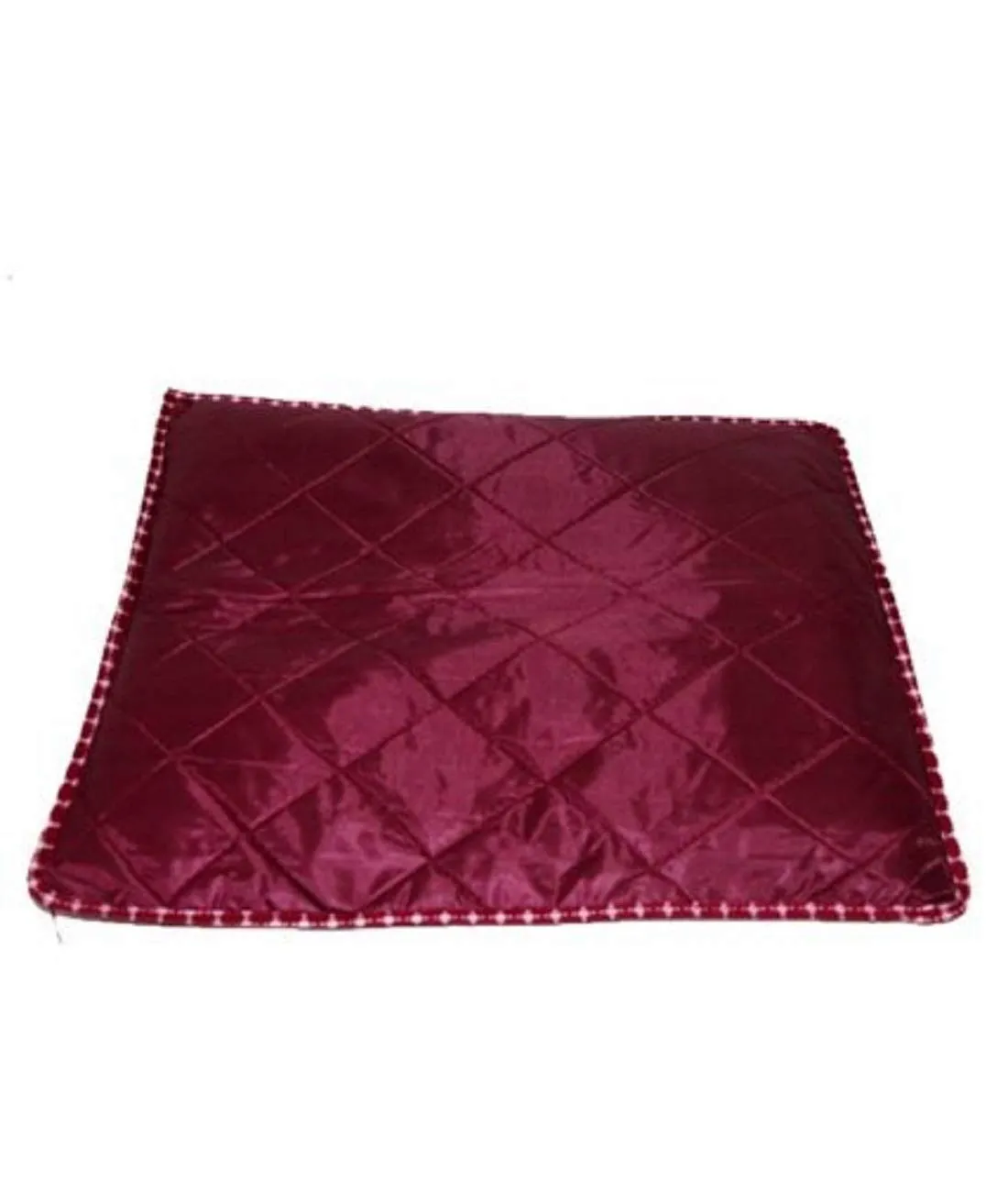Kuber Industries Single Saree Covers With Zip|Saree Packing Covers For Wedding|Saree Cover Set Of 12 (Maroon)