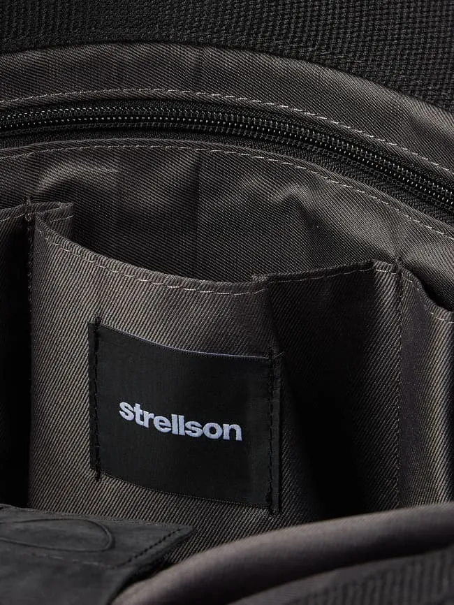 Leather messenger bag model "Richmond" Strellson, black