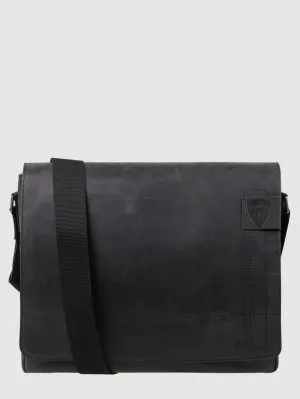 Leather messenger bag model "Richmond" Strellson, black