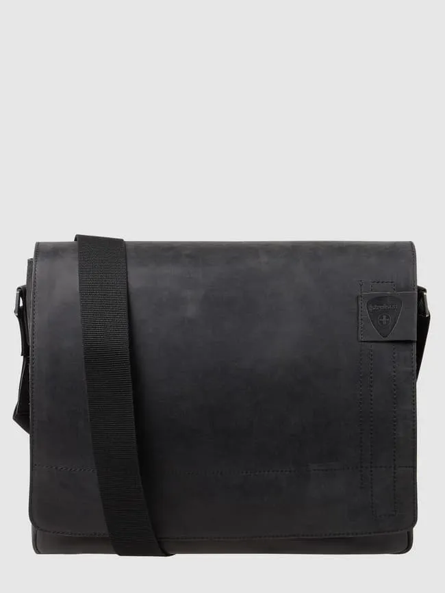 Leather messenger bag model "Richmond" Strellson, black