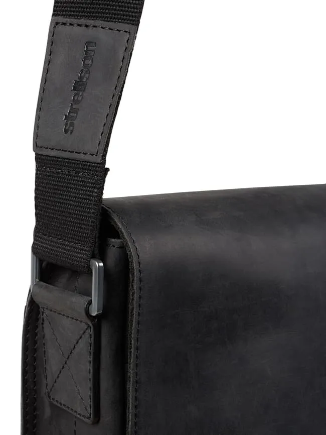 Leather messenger bag model "Richmond" Strellson, black