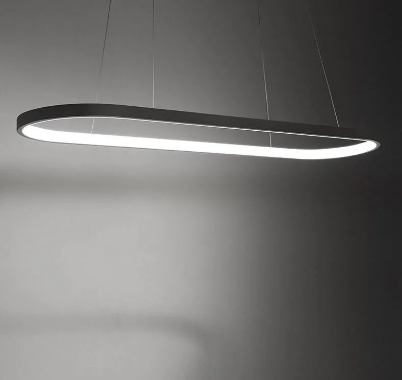 LED Post-modern Halo Design Office Pendant Light