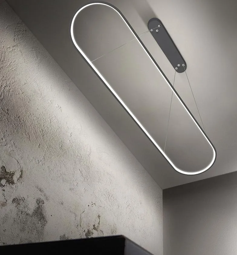 LED Post-modern Halo Design Office Pendant Light