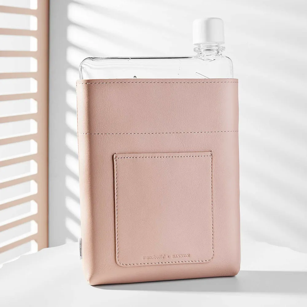 memobottle | sleeve A5 leather | nude - DC