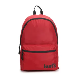 Men's Red Solid Backpack
