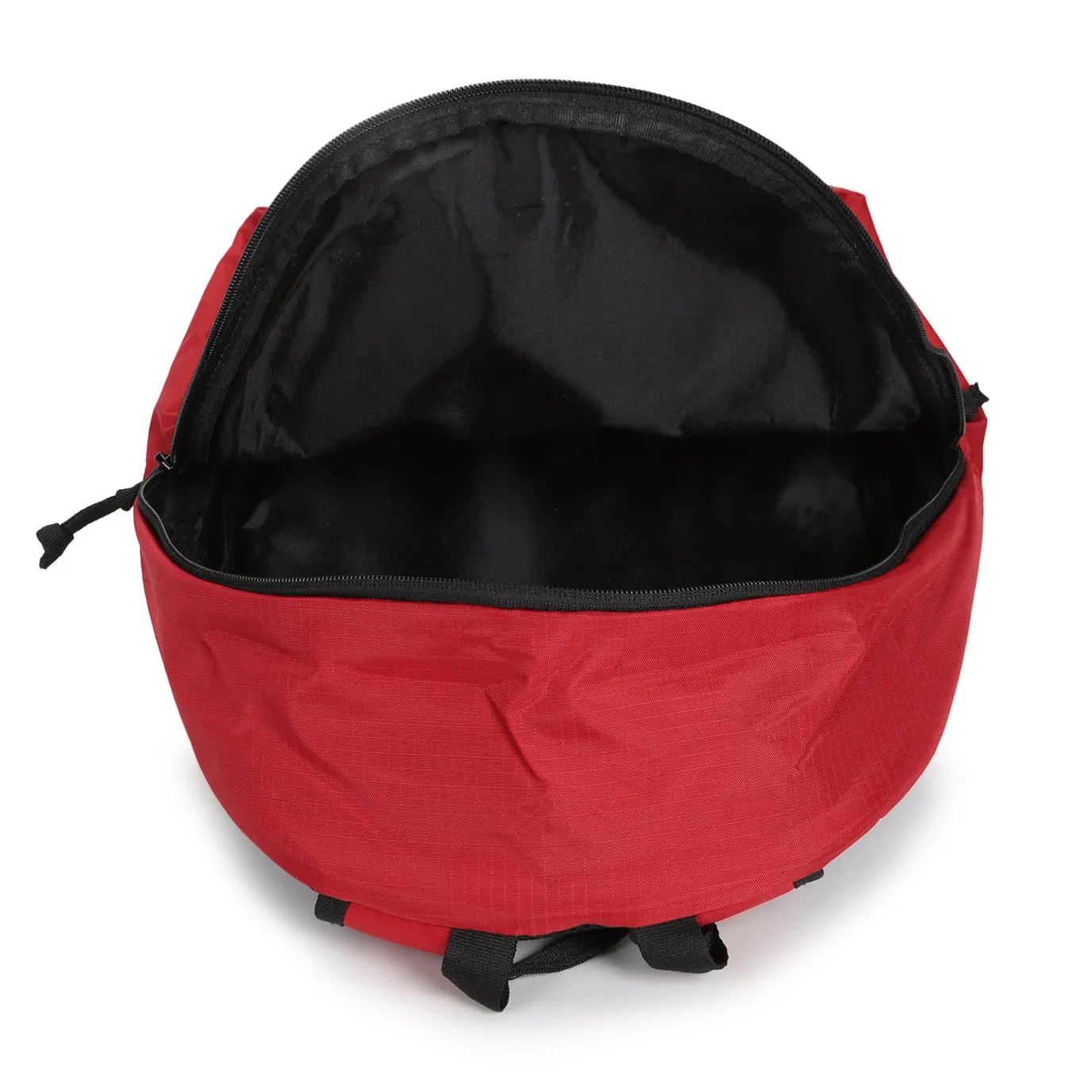 Men's Red Solid Backpack