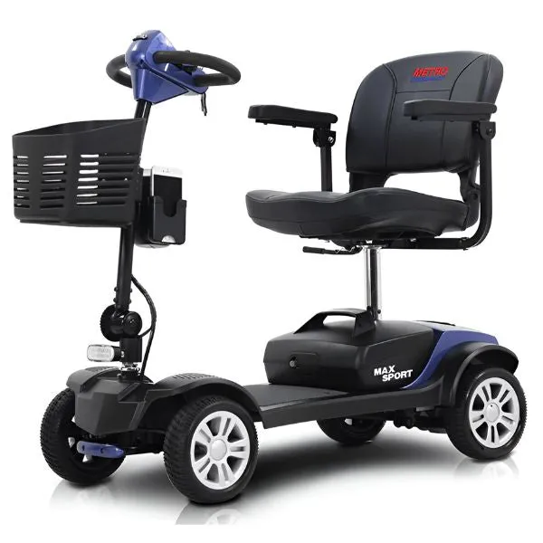 Metro Mobility Max Sport Portable 4-Wheel Mobility Scooter