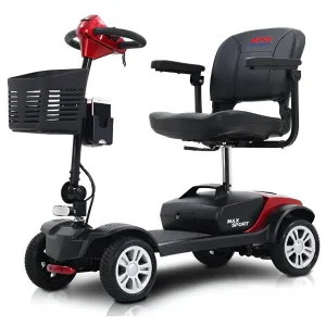 Metro Mobility Max Sport Portable 4-Wheel Mobility Scooter