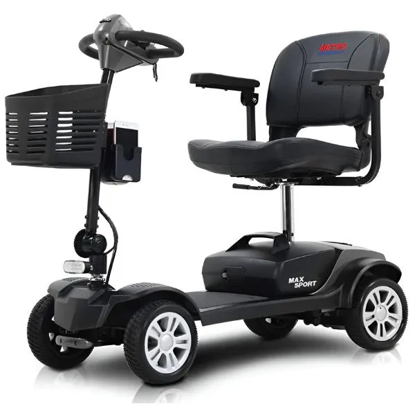 Metro Mobility Max Sport Portable 4-Wheel Mobility Scooter