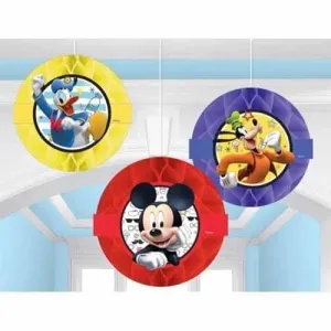 Mickey On The Go - Honeycomb Decorations