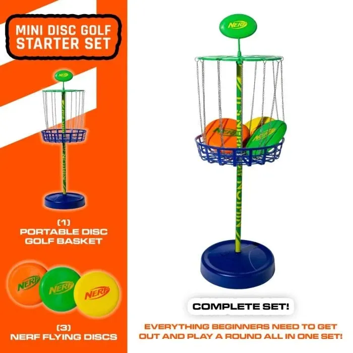 Nerf Disc Golf Starter Set 82127