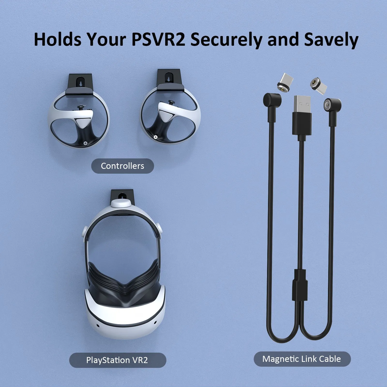 NexiGo Wall Mount Set for PSVR2 Controllers