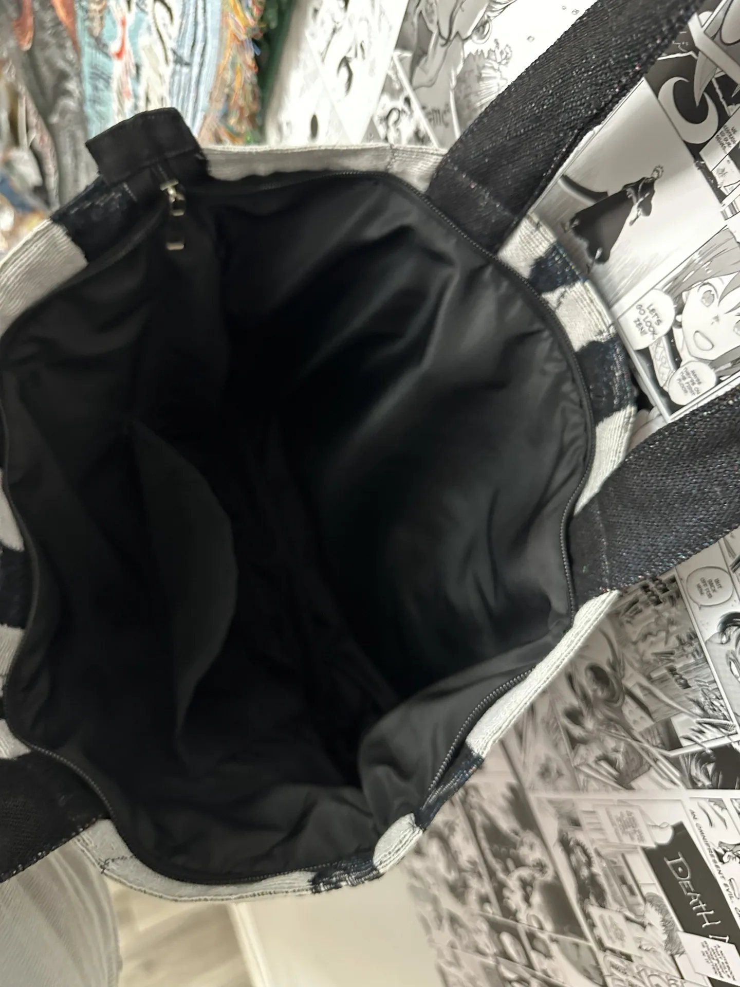 Nine Tails Naruto Woven Tapestry Tote Bag