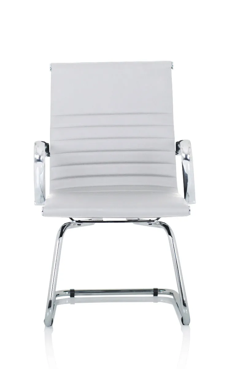Nola Modern Medium Back Cantilever Chair
