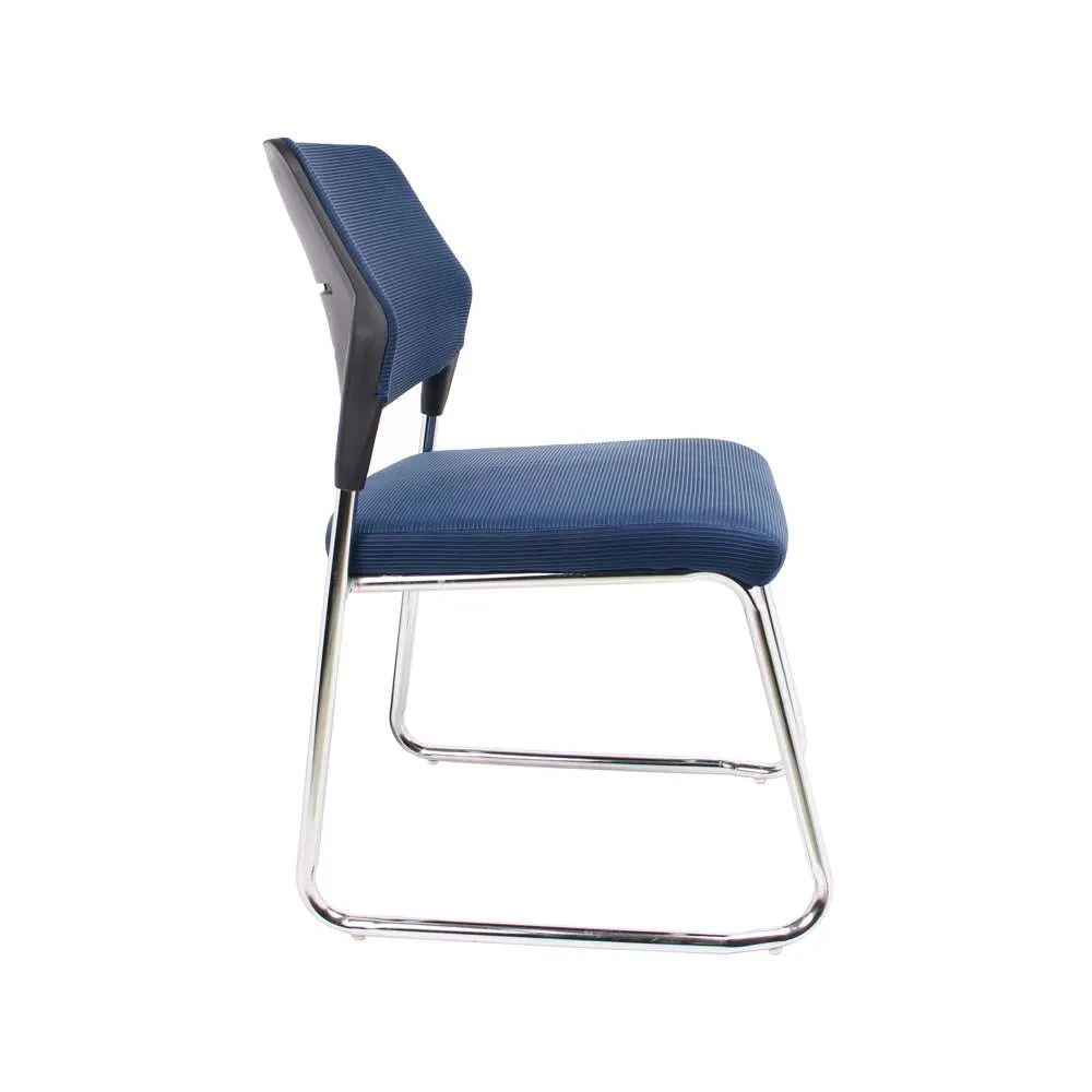 Office Basics Low Back Mesh Chair Blue 100kg Max #303C