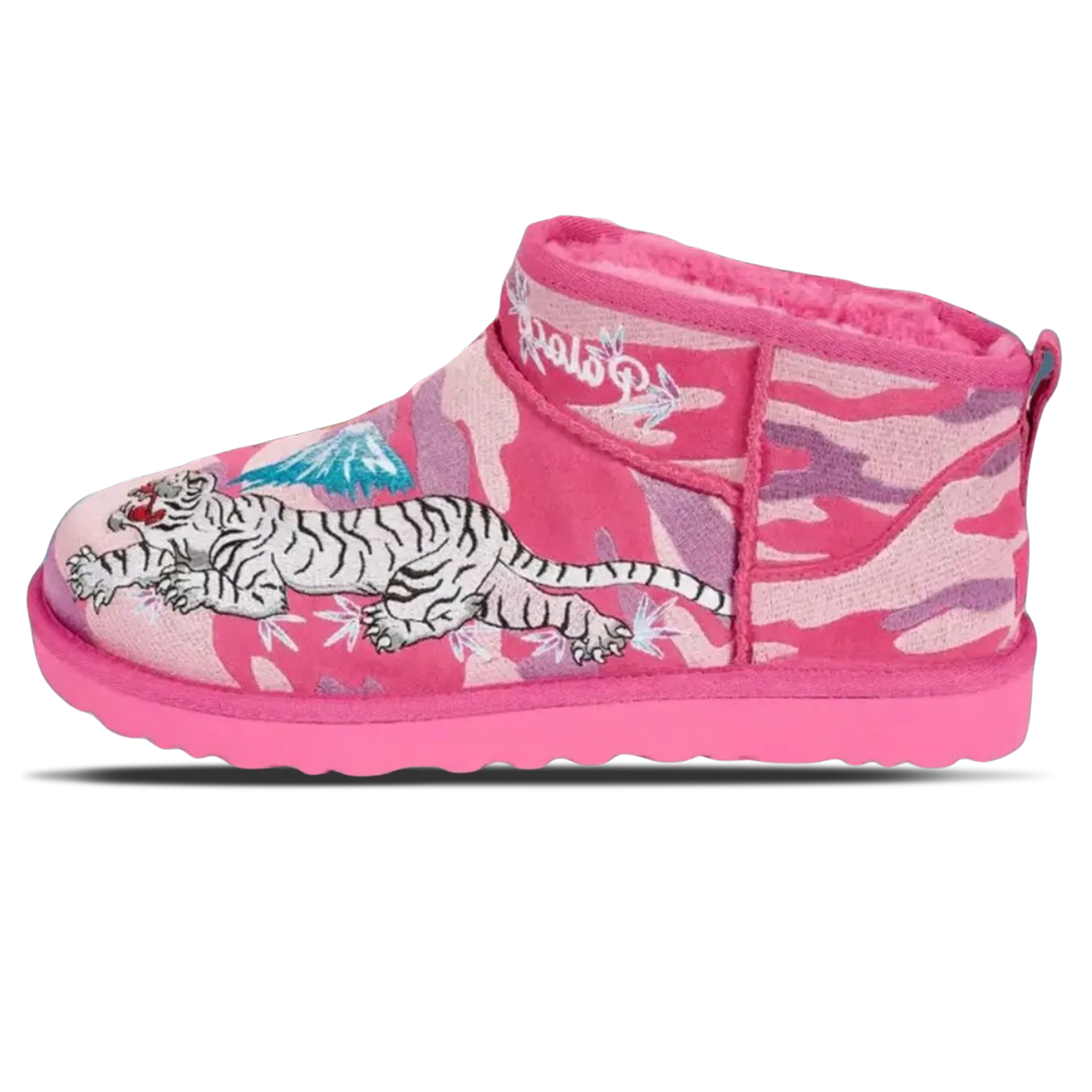 Palace x UGG Mini Boot 'Pink Camo'