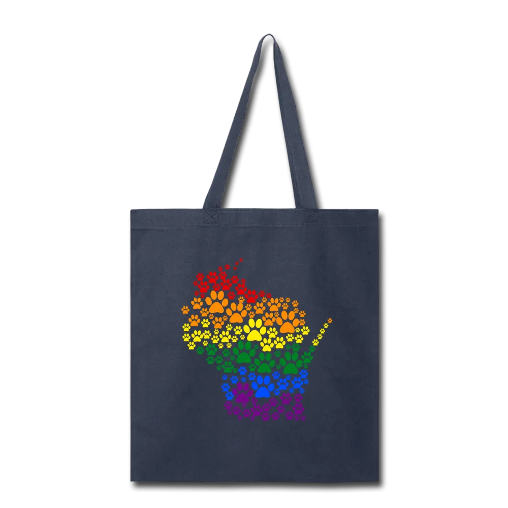 Pride Paws Tote Bag