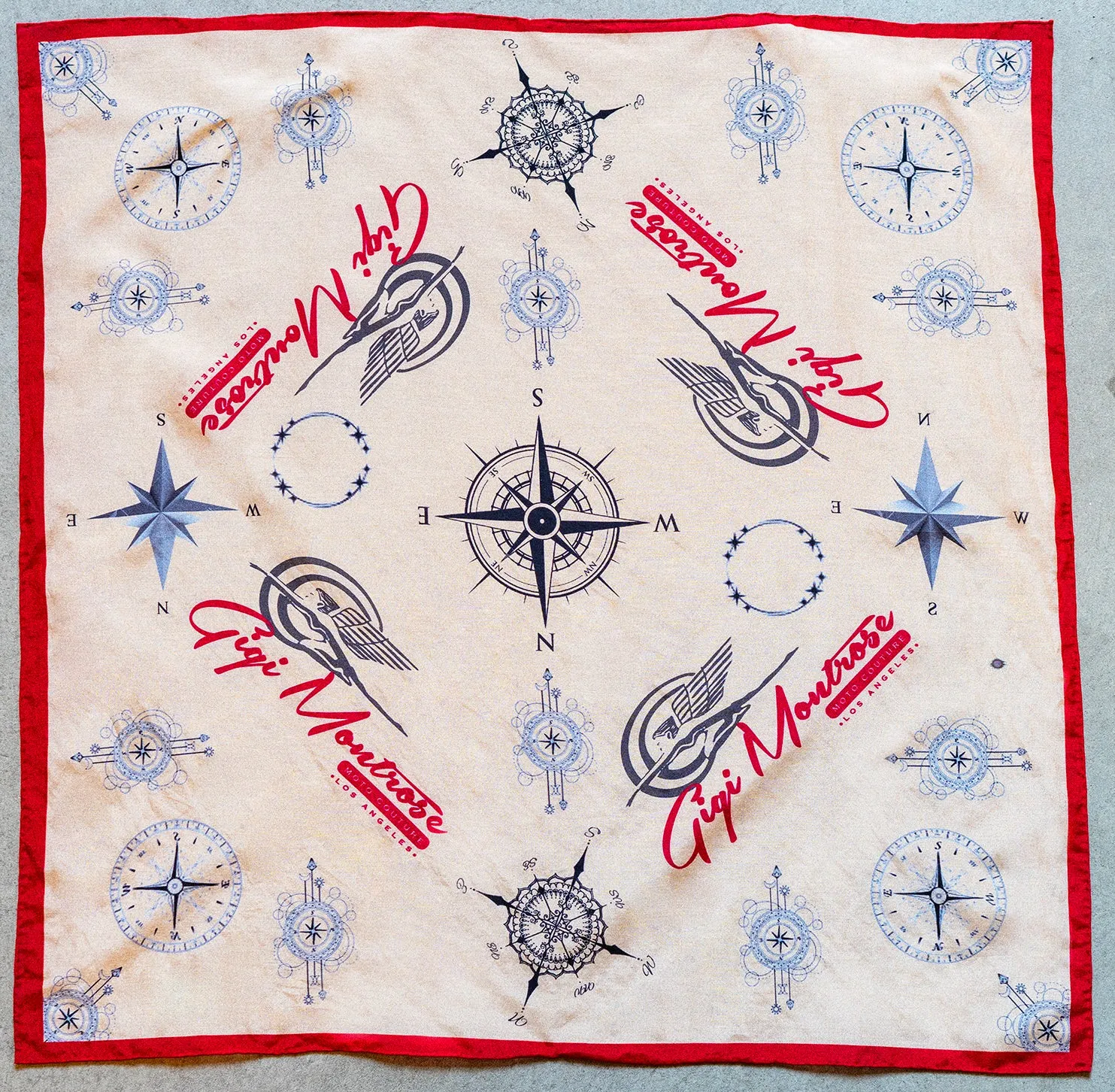"On the Go" Silk Cotton Bandana