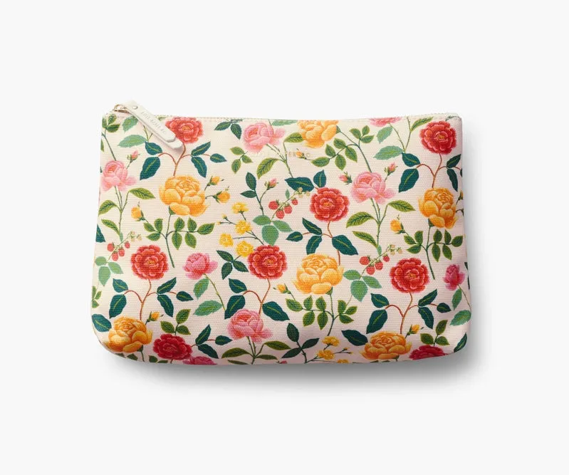 Rifle Paper Co - Roses Zippered Pouch Set