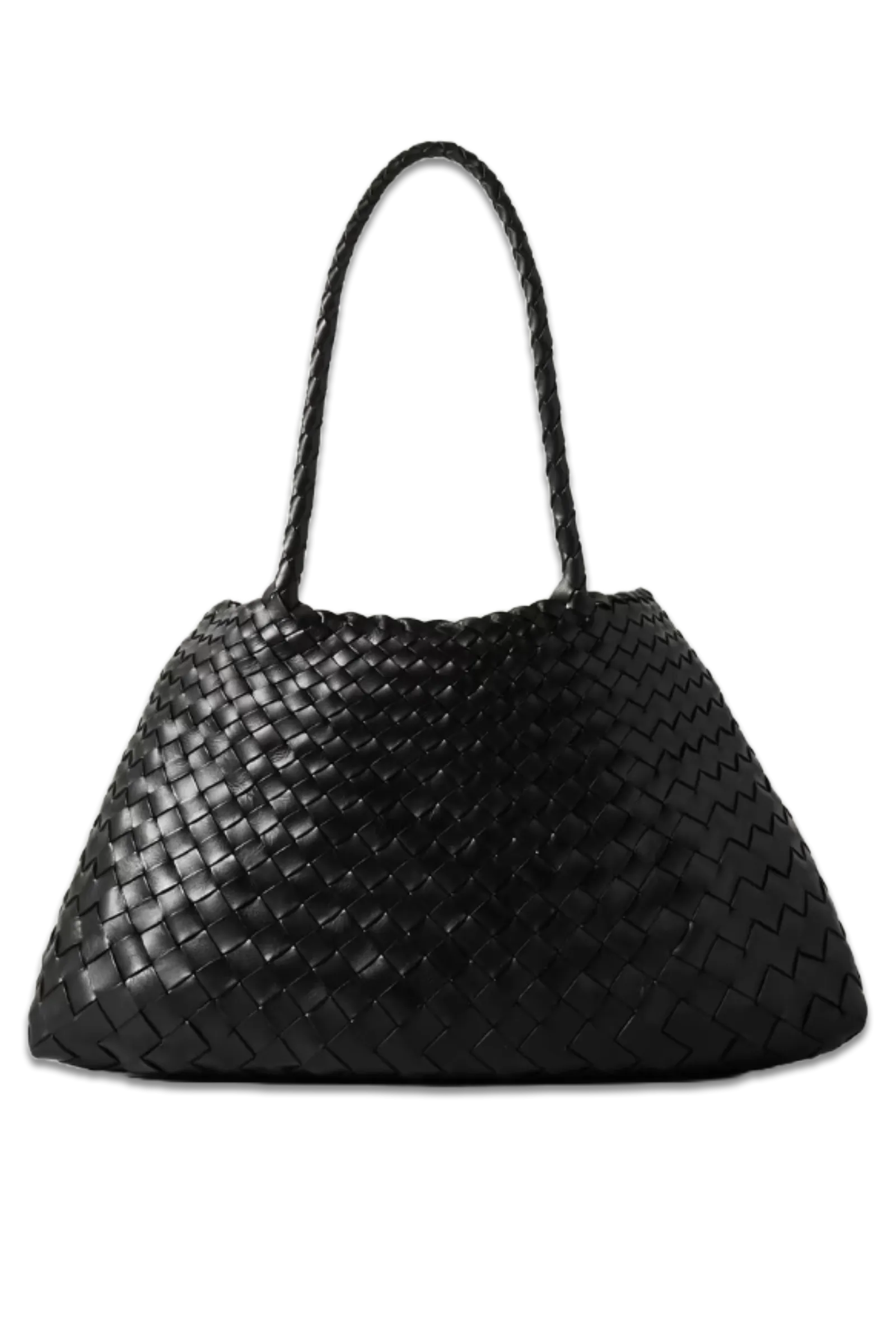 Santa Croce Big Woven Leather Tote