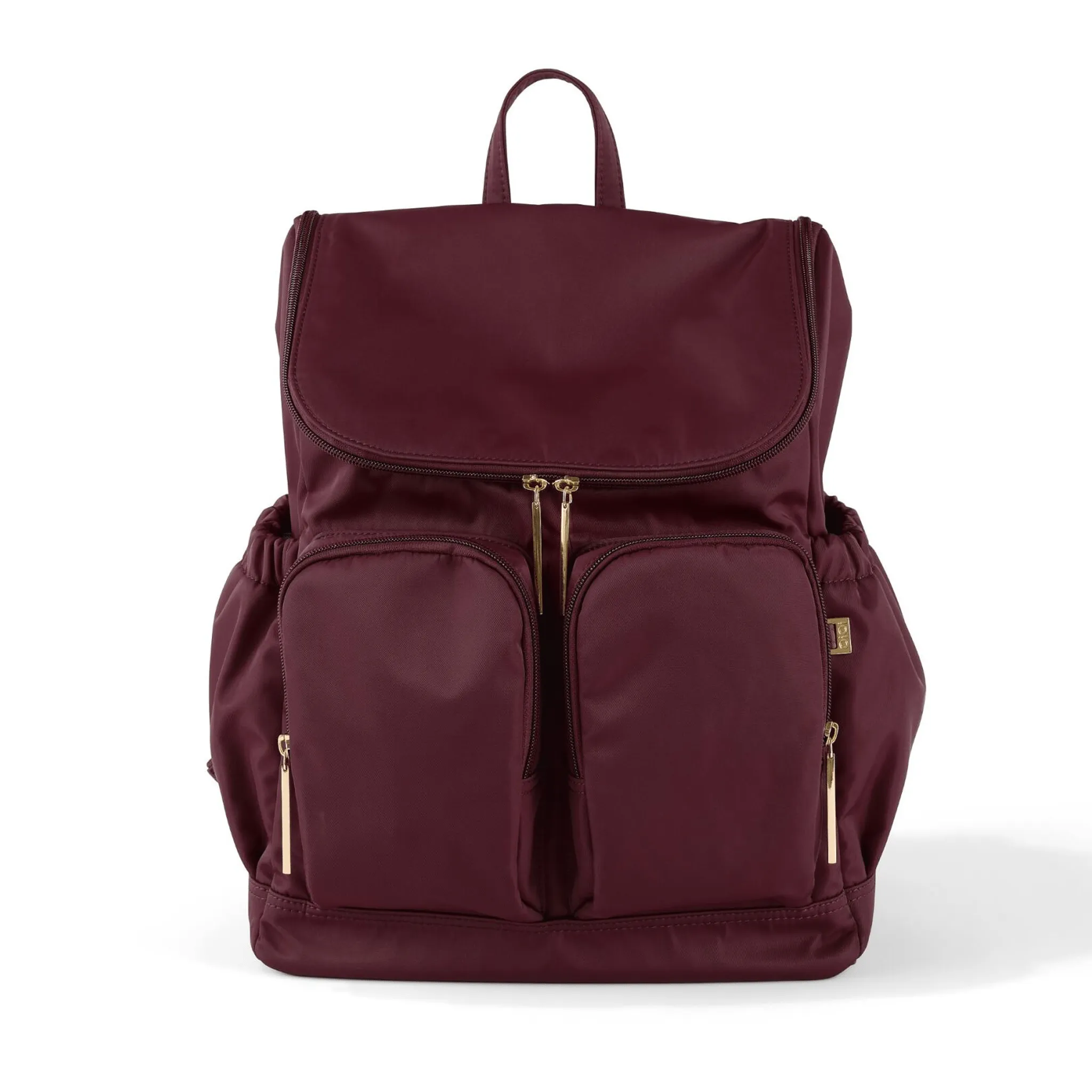 Signature Nappy Backpack - Mulberry Nylon