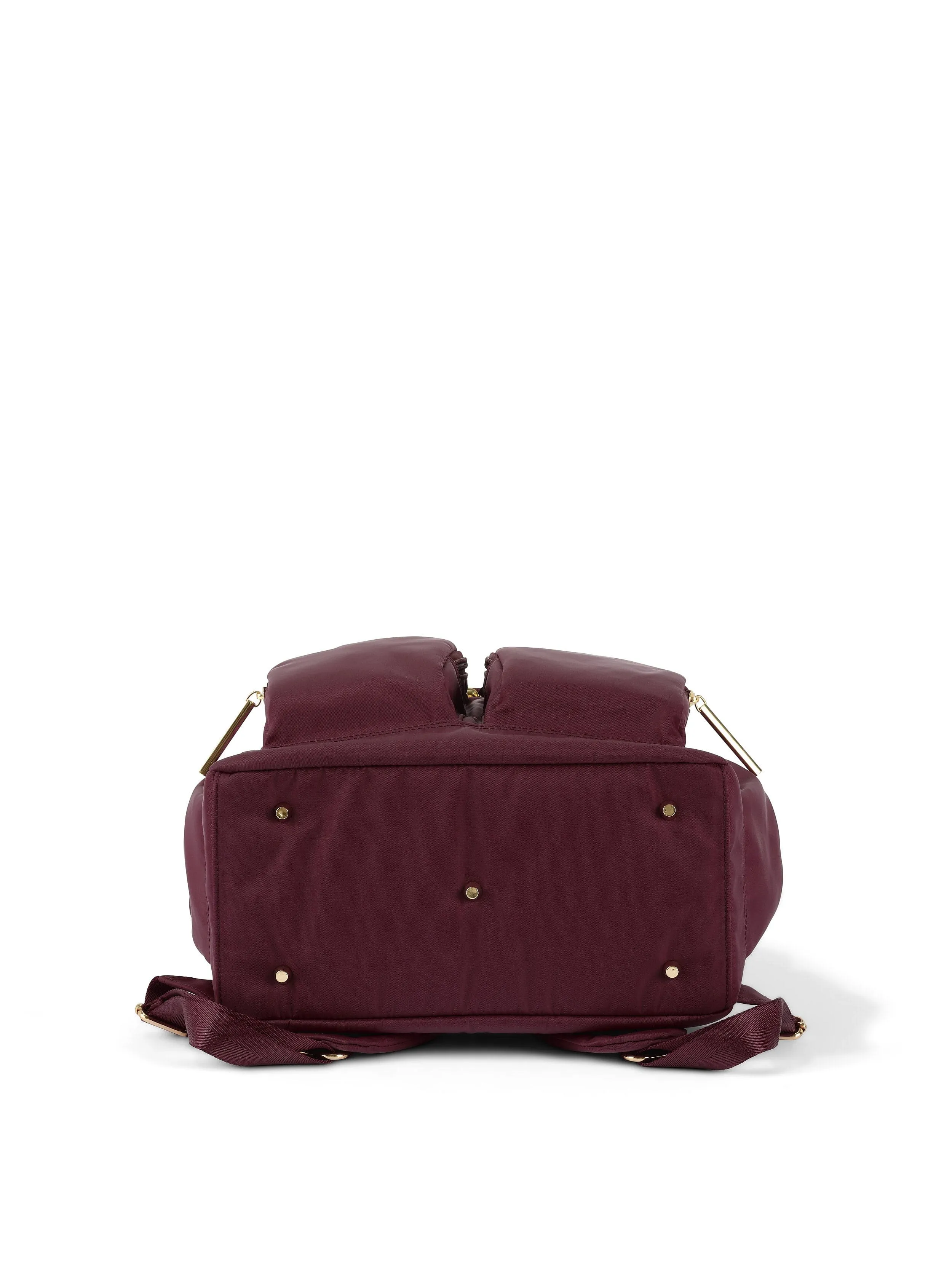 Signature Nappy Backpack - Mulberry Nylon