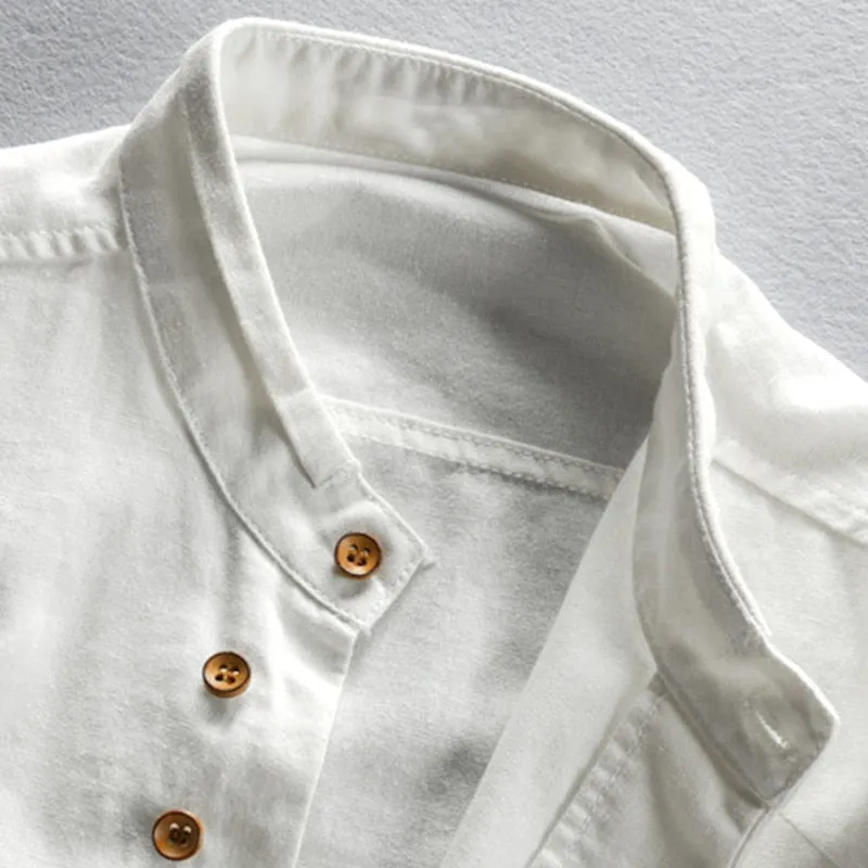 Single Breasted Elegance Urban Men Shirt
