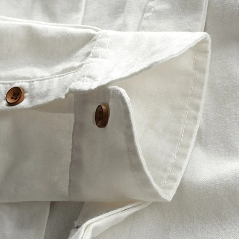 Single Breasted Elegance Urban Men Shirt
