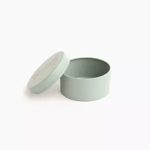 Small Circular Storage & Travel Tins with Lids