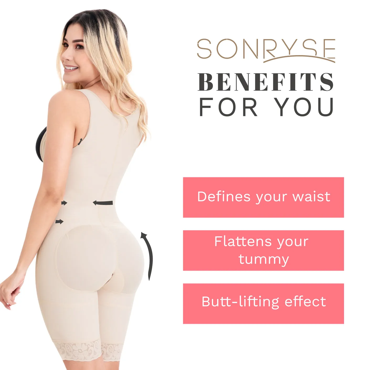 SONRYSE 097ZF Postpartum and Post Surgery Tummy Control Shapewear