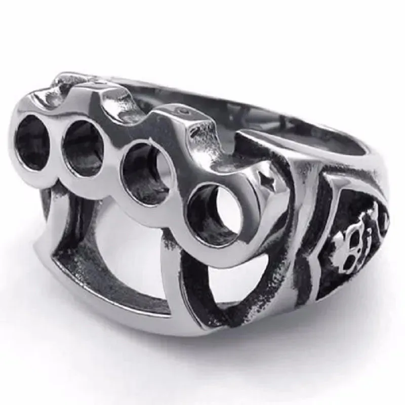 Stainless Steel Knuckle Buster Ring